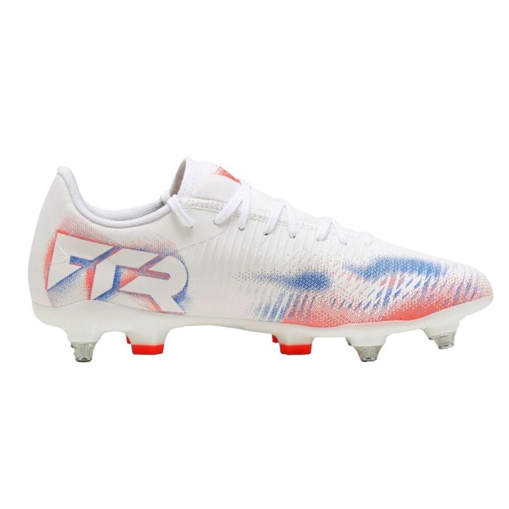 Puma Mens Future 8 Play Graphic Print Soft Ground Football Boots / Puma White